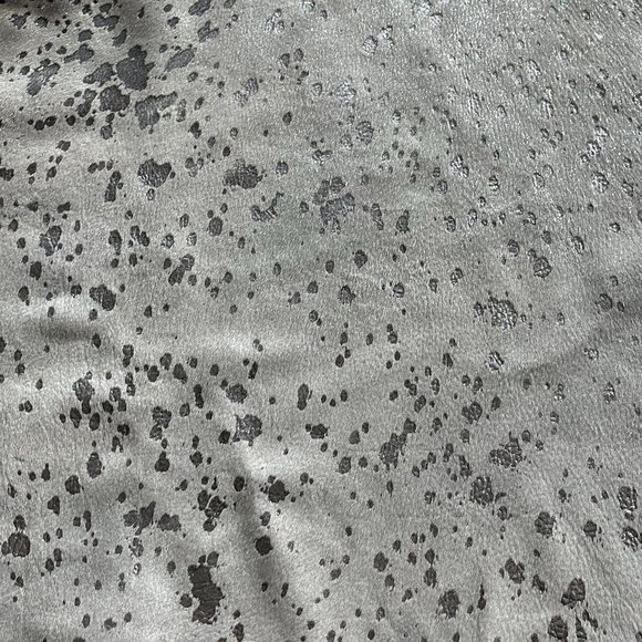 Beautiful Gray Hair on Hide Leather Cowhide Rug - NWOT - Picture 12 of 13